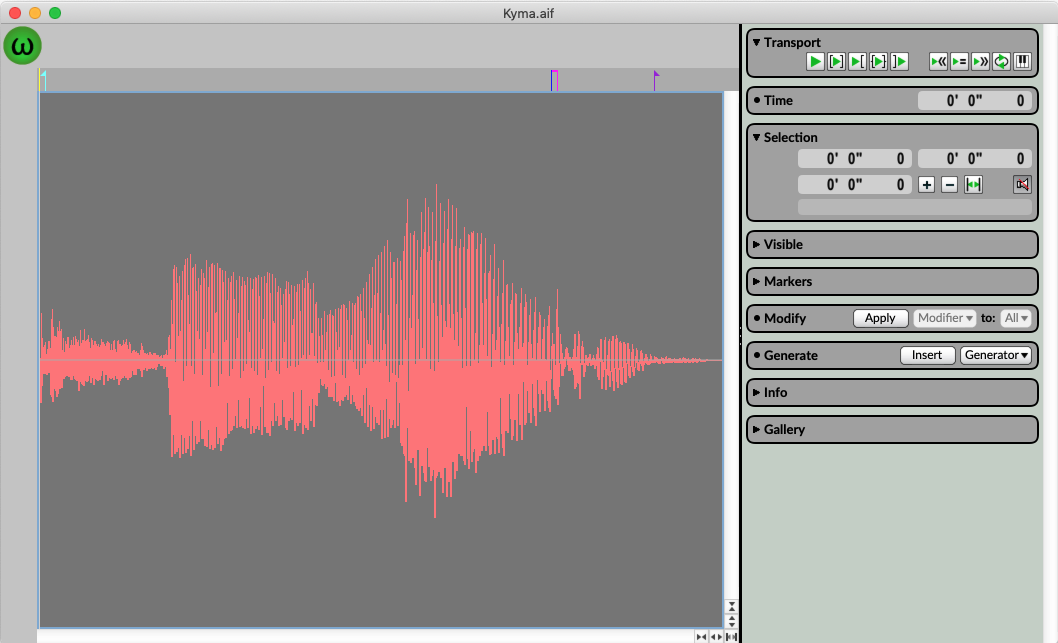 Fig. 6 Sound Editor